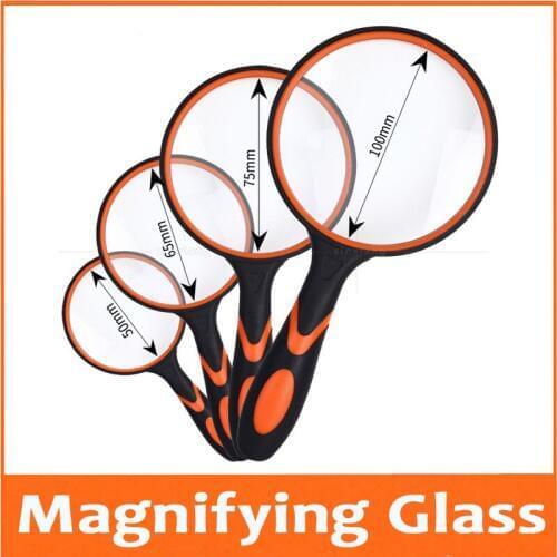 10X 8X 7X 6X Children Student Toy Gift Educational Manifier Reading Magnifying Glass Handheld Office Loupe