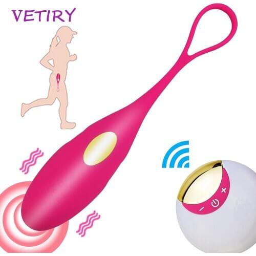 Love Egg Vibrator Wireless Remote Powerful Kegel Balls Vaginal Tight Exercise Vagina Vibrator for Women Sex Toys Adult Products