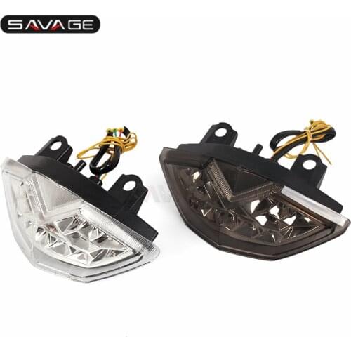 Tail Light For KAWASAKI Z1000 SX Z1000SX 2016 2018 2020 NINJA 1000 KLE 650 VERSYS Moto Integrated LED Turn Signals Stop Light