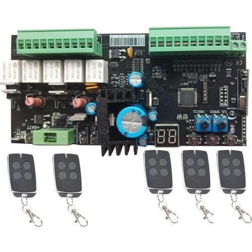 12V 24V DC all-in-one Opening Machine Motherboard Circuit Board Controller for Swing Gate Opener