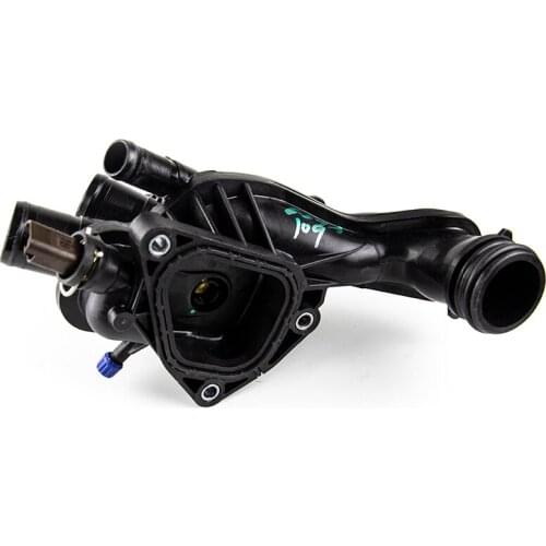 9814705780 New Coolant Water Flange Thermostat Housing For Peugeot 208 308 3008 5008 Citroen DS3 DS4 DS5 C4 Picasso 1.6 THP