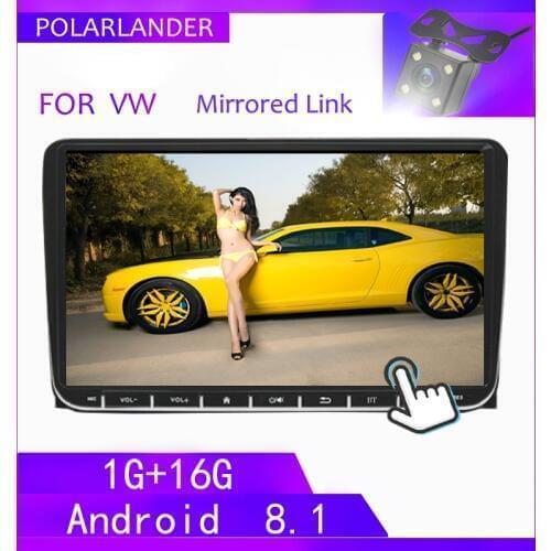 2 Din 9" Mirrror Link Car Stereo Radio Multimedia For Bora Golf VW Polo Passat B6 B7 Touran MP5 Player GPS Navigation