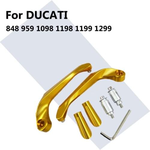 For DUCATI 848 959 1098 1198 1199 1299 Motorcycle General 7/8" 22mm Motorcycle Horn Handle Brake Clutch Rod Protection Cover