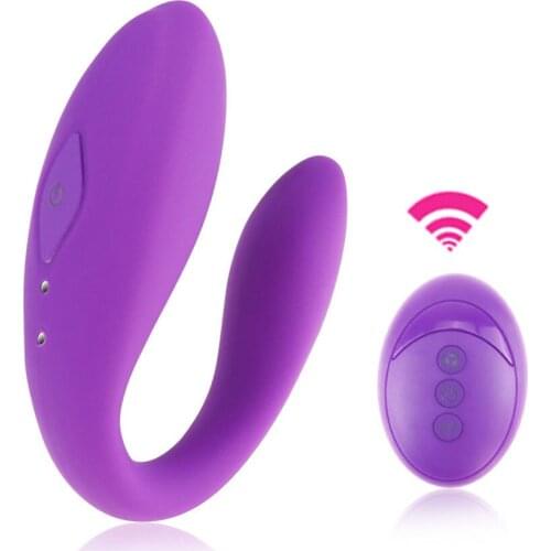 Couples Vibrator Dual Motor 10 Powerful Vibration Mode G Spot Clitoral Stimulation Wireless Personal Clitoris Massager Sex Toys