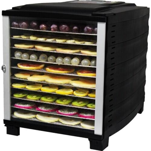 Food fruit tea dryer stainless steel fruit and vegetable dried fruit machine meat medicinal material air-drying dehydrator