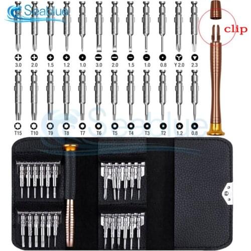 25 in 1 Precision Screwdriver Set Drill Bit Hand Tool Screwdriver Set Mobile Computer Repair Tool