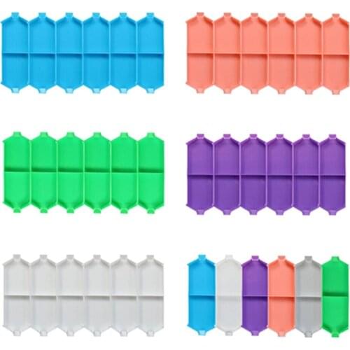 New 5D Diamond Painting Accessories Large Capacity DIY Diamond Plate Handwork Square Round Rhinestone Tray Big Tools Set