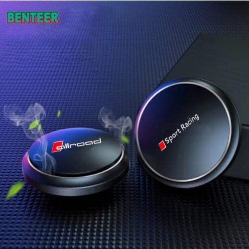 Car Air Freshener Instrument Seat UFO Shape For Audi A3 A4 A5 A6 A7 A8 TT Q3 Q5 Q7 Q8 A1 B5 B6 B7 B8 B9 8P 8V 8L C6 C5 C7 4F