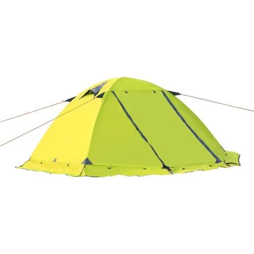 Outdoor Aluminum Pole Ultra-Light Camping Leisure Couple Riot Tents Portable Riding Equipment Double Double-Layer Sunshade Tent