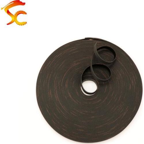 High quality 1meters GT2 10mm open timing belt width 10mm 2GT 10mm belt for 3D printer 1meters GT2-10mm