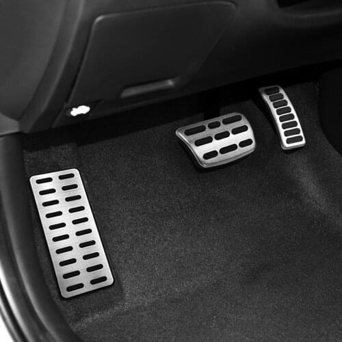 Car-styling Fuel Brake Pedal for Kia K2 Rio SOUL Ray Venga/Hyundai Verna Solaris i20 iX20 iX25 HB20 Creta auto accessories