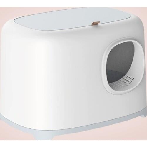 Litter Box Enclosed Drawer Top-in Litter Box Cat Toilet Accesorios Para Gatos Cat Toilet Training Kit Kitty Covered Litter Box