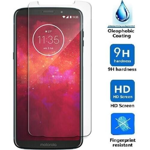 Tempered Glass For Motorola Moto Z3 Cover 9H Protective film Screen Protector For Moto Z3 Play Z3Play XT1929