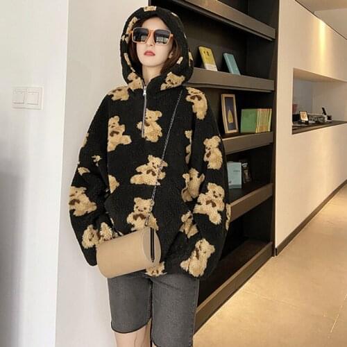 Winter Jackets For Women Slim Warm Jacket For Women Hairy Coat Womens Winter Jacket 2021 Fashion Teddy Bear Coat Mink Fur Coat