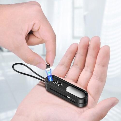 3 in 1 Portable USB Data Cable Mobile Phone Quick Charge Magnetic Type-C Travel Cable For iPhone 12 Pro Max Xiaomi 11 Huawei p40
