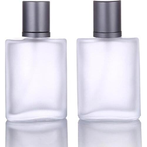 30ml 50ml Portable Transparent Fine Mist Spray Perfume Atomizer Glass Bottles Travel Bottle Atomizer Empty Cosmetic Containers