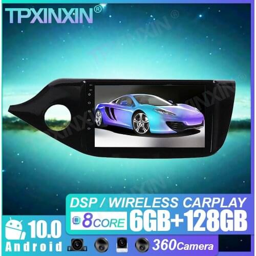 6+128G DSP Carplay Android 10.0 For Kia Ceed Car GPS Navigation Auto Radio Stereo Multimedia Player Headunit Tape Recorder IPS