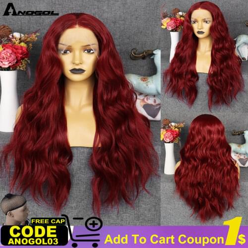 ANOGOL Colored Wigs