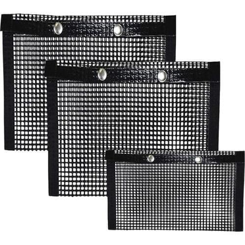Big deal 3 Pcs Non-Stick Mesh Grilling Bag Non-Stick BBQ Bake Bag Outdoor Picnic Tool