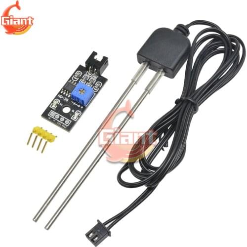 DC Soil Moisture Sensor and Soil Detector Module Soil Moisture Test Soil Humidity Test Corrosion Resistance Probe For Arduino