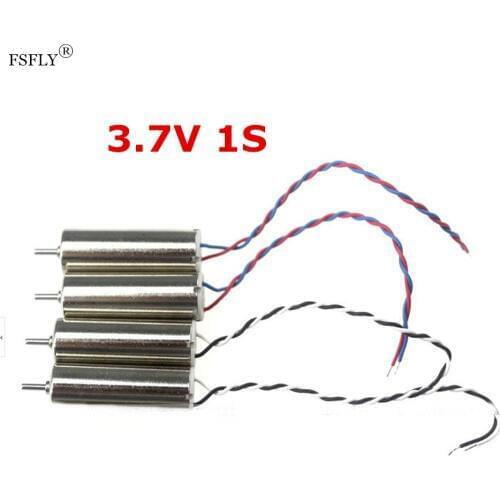 3.7V 1S Motors 8520 Mini Coreless Motor Set CW CCW Brushed 8.5x20mm for Hubsan H107-A23 H107D H107C DIY Indoor Racing Drone