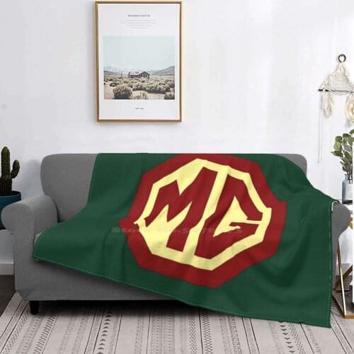 Classic Cars Logo - Mg New Selling Custom Print Flannel Soft Blanket Mg Morris Garages British Sports Cars Classic Cars Racing