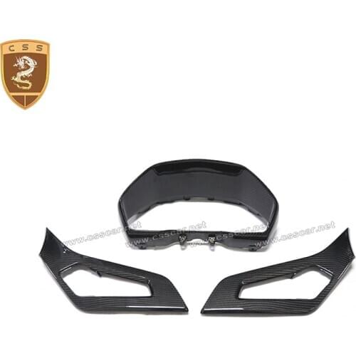 DRY CARBON FIBER Inner Door Handle Pull Trim Set FOR LAMBOR AVENTADOR LP700 LP720 LP750