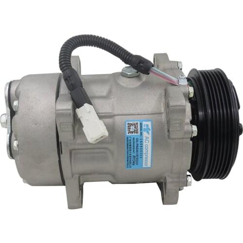 SD7V16 Compressor For CITROEN XANTIA PEUGEOT 306 406 806 EXPERT 6453FE 6453GA 6453L5 9613260680 9640486480 1106 1227 1218 1238