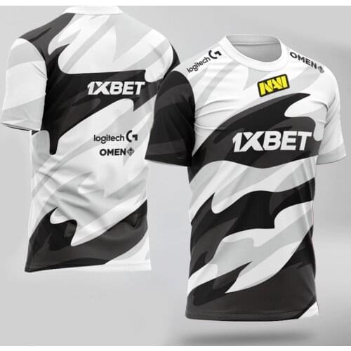 Summer T-shirt game CSGO Pro Player Street Top New Navi T-shirt Men’s Women’s T-shirt Top Jersey Natus Vincere Game Team