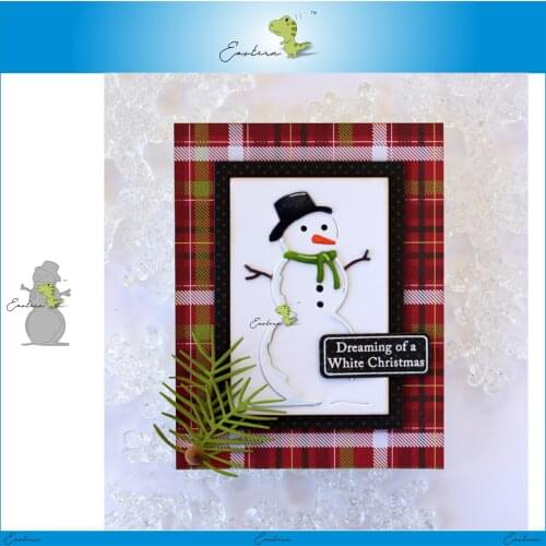 Christmas snowman metal cutting dies 2020 new diy molds Scrapbooking Paper Making die cuts crafts dies