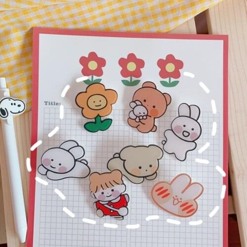 Cute Enamel Lapel Pins Cartoon Brooches Lapel Badge Backpack Decoration Hats Jewelry For Kids Friends Birthday Gifts