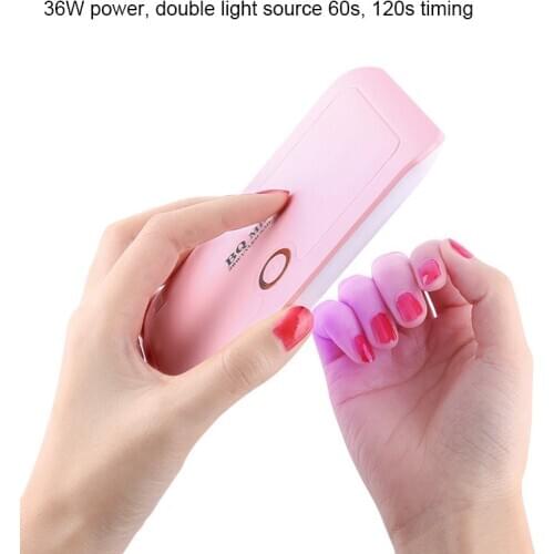Mini 36/24/16/6W Nail Dryer Drying USB Portable LED UV Cure Lamp UV LED Gel Varnish Gel Polish Nail Lamp Machine Nail Art Tools