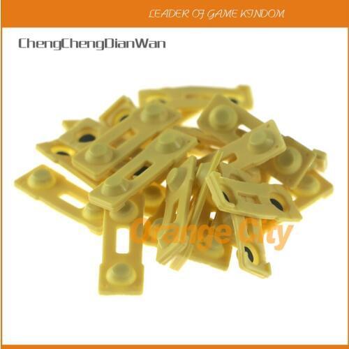 500pcs/lot Replacement Kit For PS2 R2 L2 D Pad ABXY Rubber Buttons For Playstation 2 Controller ChengChengDianWan