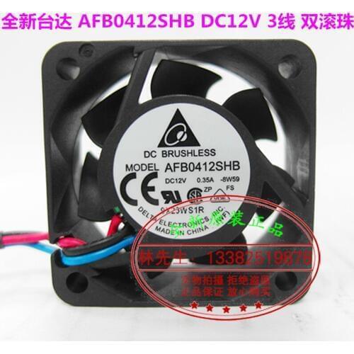NEW DELTA AFB0412SHB 4015 DC12V 0.35A 3lines cooling fan