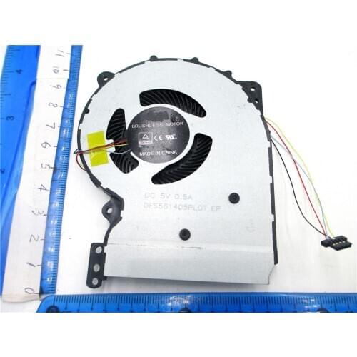 NEW FAN FOR DFS561405PL0T FKCP FKLN DFS561405PLOT ASUS Y5000U A407U Y4000U f507u f507 X407 X407UA X407UA-BV113R X507UBR