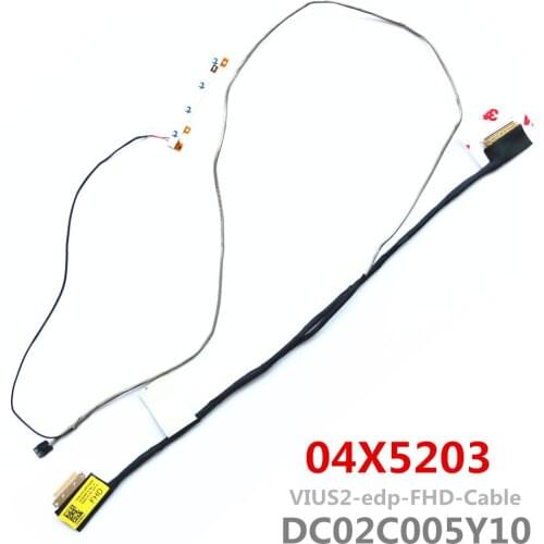 New VIUS2 DC02C005Y10 FHD edp Lvds Cable For Lenovo Thinkpad S531 FHD Lcd Lvds Cable 1920*1080 04X5203