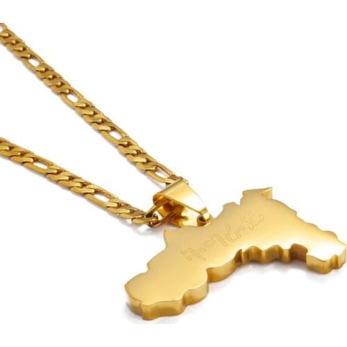 Anniyo Charm Thickness 3MM,Ethiopia Tigray Region Pendant Necklaces Men Women Unisex African Jewelry #261421