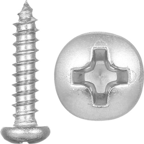 A2 DIN7981 #6 3.5mm 304 Stainless Steel Screw Countersunk Self Tapping Wood Screws 3.5mm*6mm/12mm/14mm Longest 3.5mmx40mm DIY