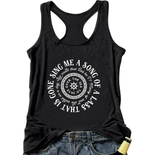 Sing Me A Song Shirt Skye Boat Outlander Book Series Women Tanks Tops Tee Sassenach Tv Series Sleeveless Vests Sexy Party Tees