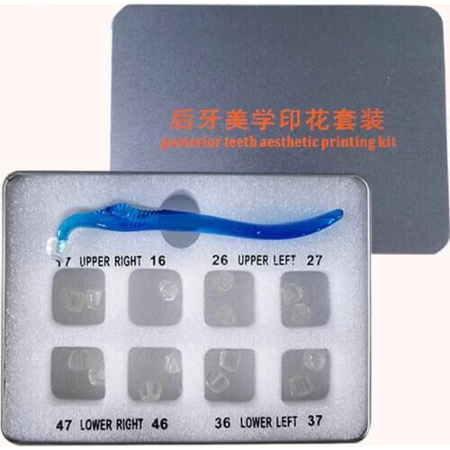 Dental Posterior Teeth Aesthetic Printing Kit Dental Restoration Filling Material Dentist Tools