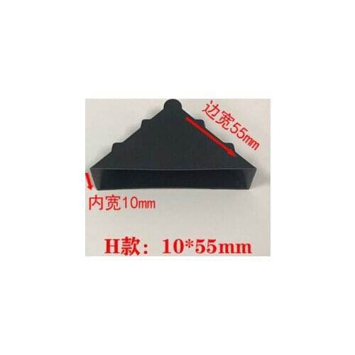 A8 Picture frame tea table corner protection toughened glass corner door plastic angle coating mirror corner