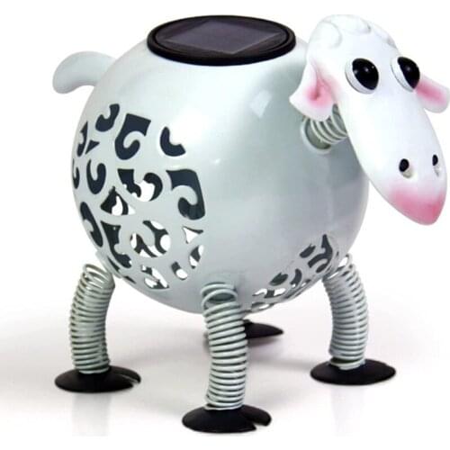 Solar Led Light Outdoor Sheep Light Waterproof Garden Solar Power Ornament decoration Lamp lovely Sheep Lights