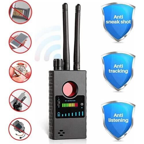 Anti-Spy GPS Wireless Signal Automatic Detector Finder racker Frequency Scan Sweeper Signal Device Finder Protect Camera Detect