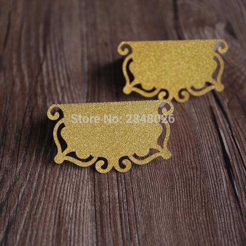 Gold Glitter Wedding Place Cards, Blush and Gold Place Card, Seating Cards, Blush and Gold Glitter Place cards