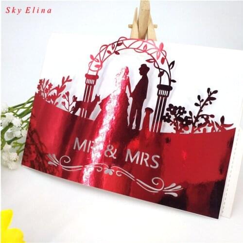 10/30pcs Bride and Groom wedding Invitation Card Guest Message Setting Invite Greeting Card Wedding Party Decorations 7Z