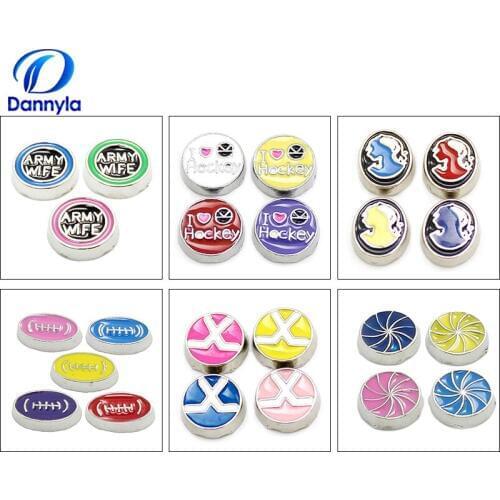 10pcs/lot Wholesale Mini Mix Style Floating Charms Fit Glass Floating Locket LSFC033-608