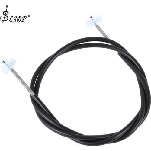 100cm & Flexible & Durable French Horn Cella Both End Cleaning Brush