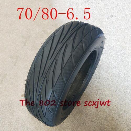 Lightning shipment 10 inch Tubeless vacuum tires 70/80-6.5 vacuum tyres for electric scooter Scooter Accessories