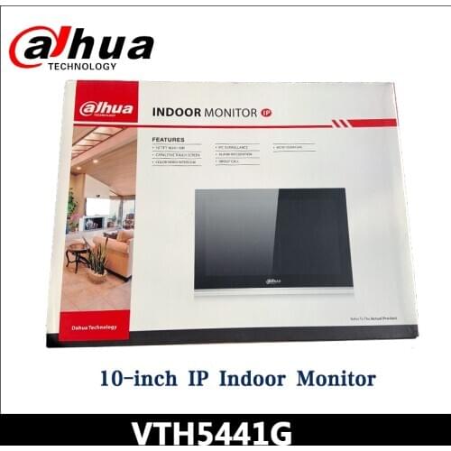 Dahua Video Intercoms Monitor VTH5441G Digital VTH 10" TFT Touch Screen Record and Snap IPC Surveillance Alarm