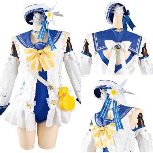 Genshin Impact Barbara Cosplay Costume Outfits Halloween Carnival Suit